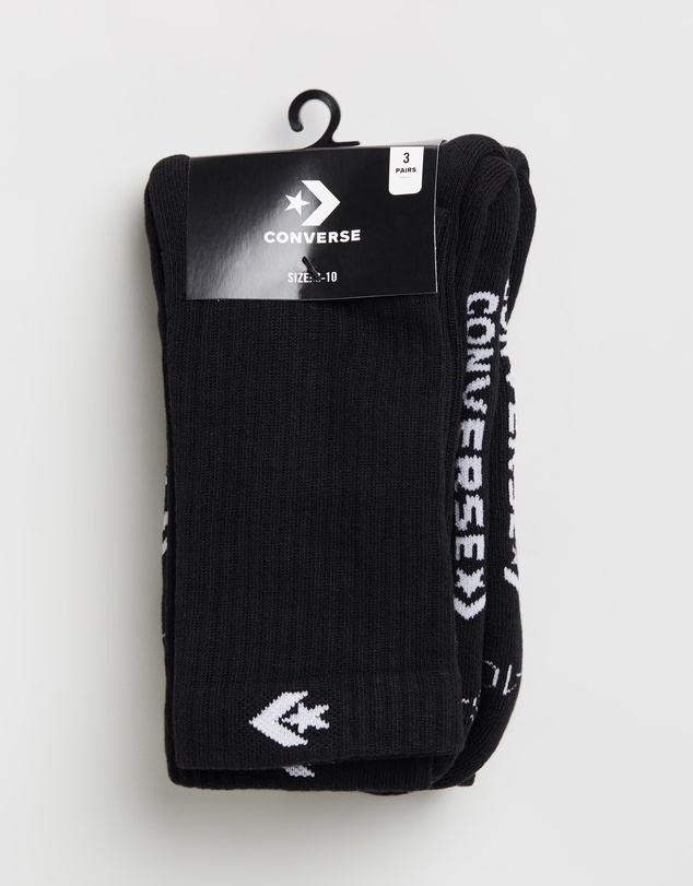 Converse - Crew Sock 3-Pack