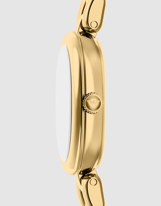 Emporio Armani - Gold Tone Analogue Watch