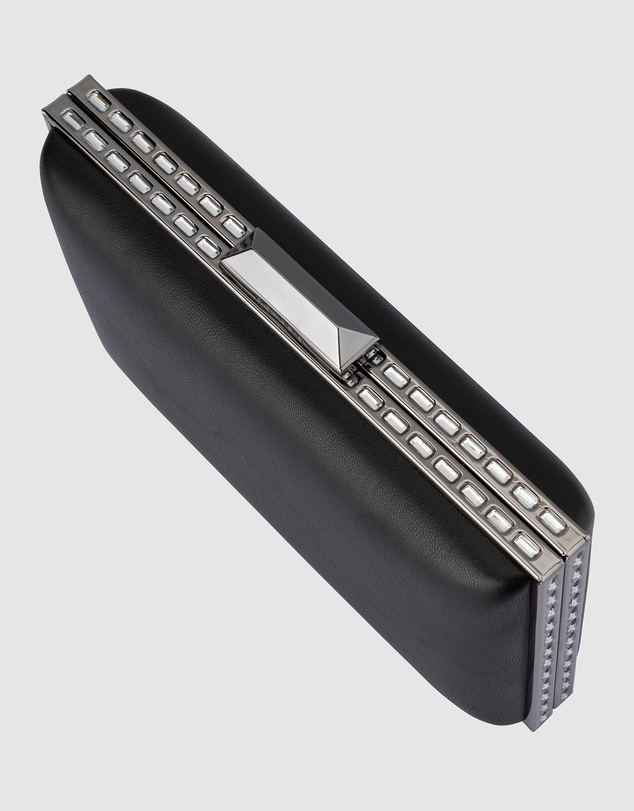 Olga Berg - Sammi Crystal Frame Clutch