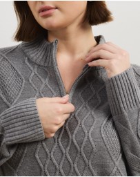 Atmos&Here Curvy - Evie Knit Jumper