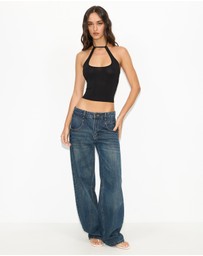 Dazie - Sol Mare Looped Tank Top