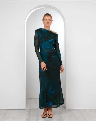 Pilgrim - Brooklyn Asymmetric Maxi Dress