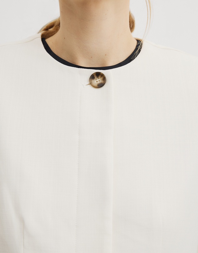 Country Road - Collarless Jacket