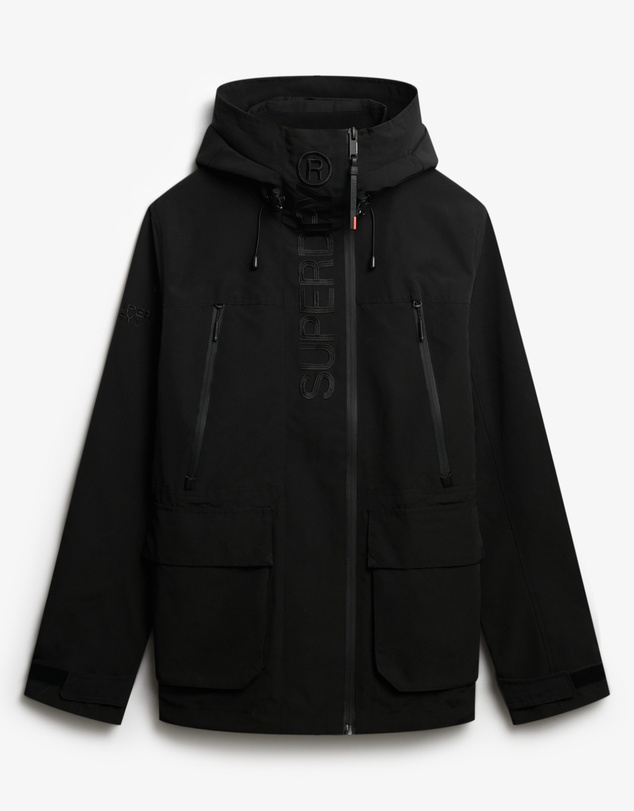 Superdry - Slim Fit Hood Ultimate Embroidered Windbreaker