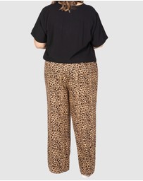 Love Your Wardrobe - Khloe Animal Print Pants