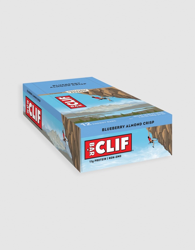 CLIF - Blueberry Crisp Energy Bar - 12x68g