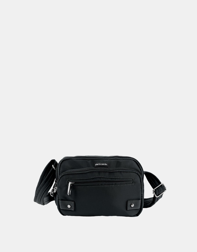 Pierre Cardin - Pierre Cardin Nylon Anti-Theft Cross Body Bag