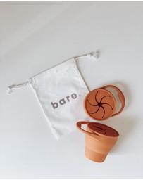 Bare The Label - Collapsible Silicone Snackie Cup