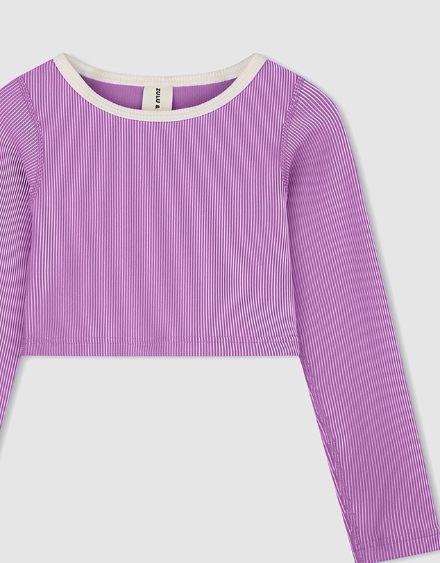 Zulu & Zephyr Mini - Mini Stripe Crop Rashie - Babies-Teens