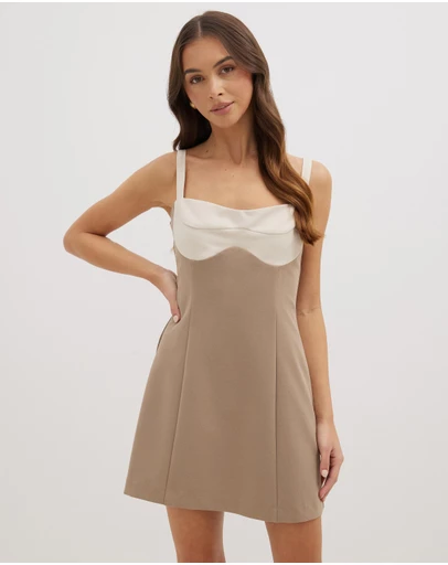 Dazie - Living Life Cut Out Mini Dress