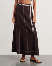 Jag - Sabine Linen Maxi Skirt