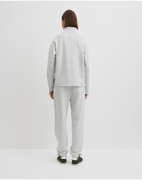 Country Road - Australian Good Earth Cotton Zip Neck Sweat