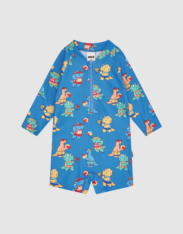 Huxbaby - Beach Volleyball Dino Swimsuit - Babies-Kids