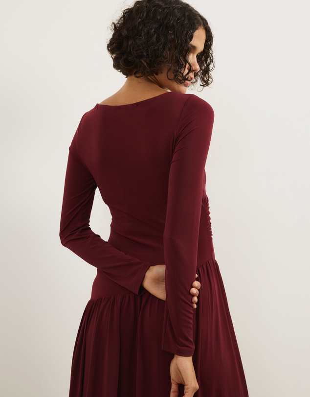 Atmos&Here - Rae Long Sleeve Maxi Dress