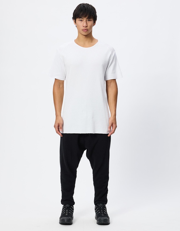 Surrounded By Ghosts - The Arsenic Relaxed Waffle Knit Long Tail T-Shirt