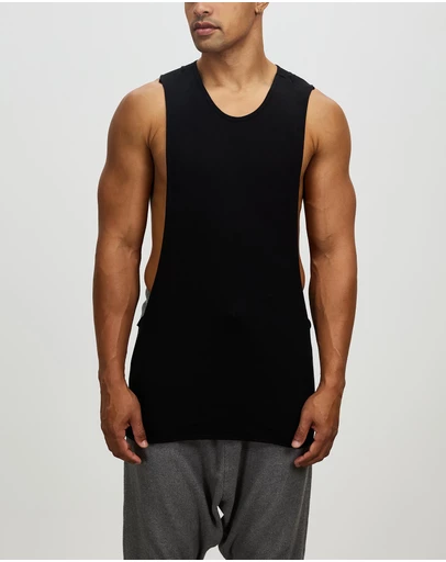 Surrounded By Ghosts - The Titanium Rib Knit Muscle T-Shirt