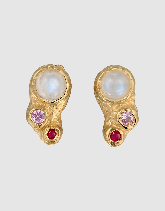 Haze & Glory - ICONIC EXCLUSIVE - Moonlit Nugget Earrings - Gold