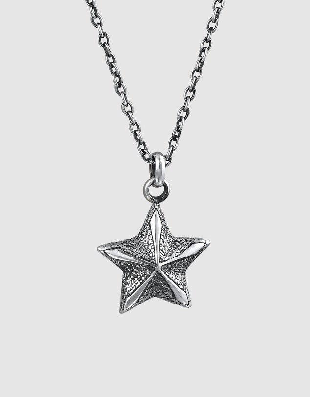 Kuzzoi - ICONIC EXCLUSIVE - Star Pendant Necklace in 925 Sterling Silver