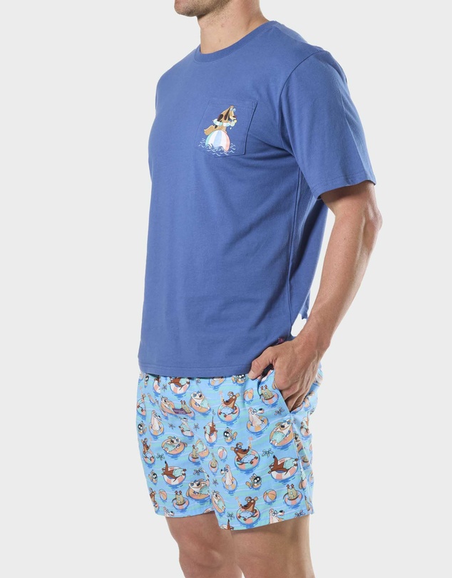 Mitch Dowd - Mitchdowd Mens Fun Summer Sleepwear Set