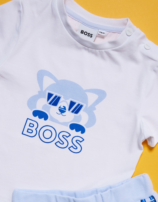 BOSS - T-Shirt & Shorts Set - Babies