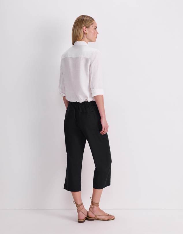 Sportscraft - Rosa Crop Linen Pant