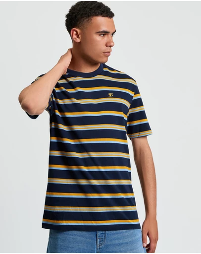 Ben Sherman - Textured Stripe Tee