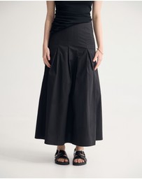 Oxford - Jess Cotton Maxi Skirt