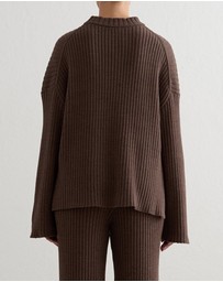 Aim'n - Rib Knit Sweater