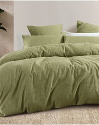 Bambury - Acacia Jacquard Polycotton Quilt Cover Set