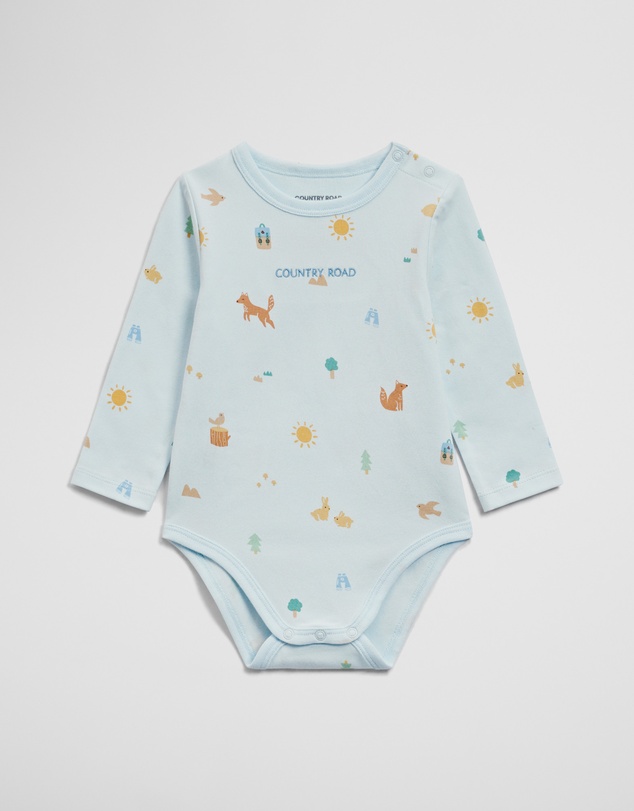 Country Road - Jersey Print Bodysuit