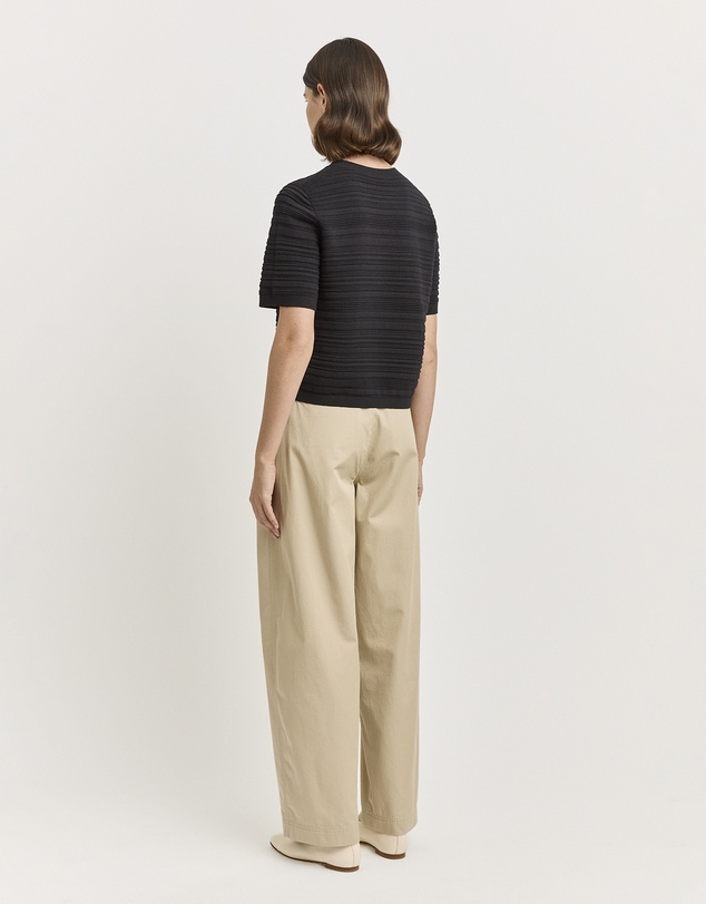 Toorallie - Parallel Knit Top