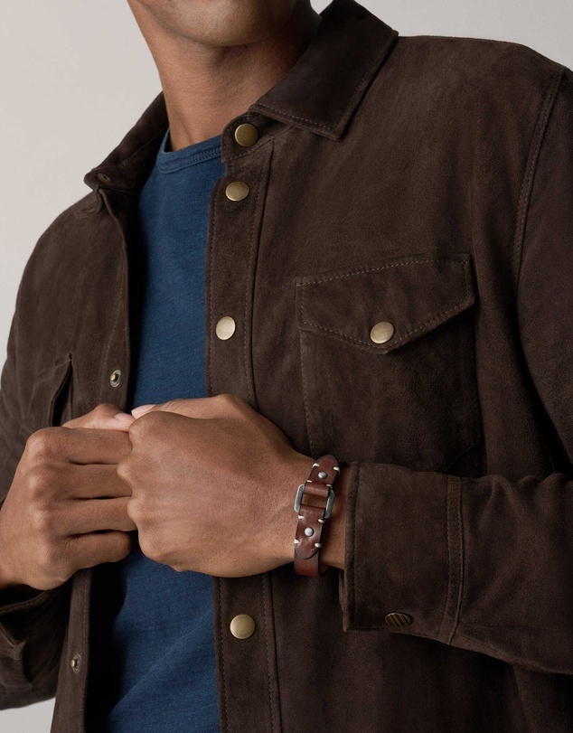 Fossil - Machine Brown Bracelet