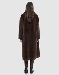 Lioness - Moss Faux Fur Coat