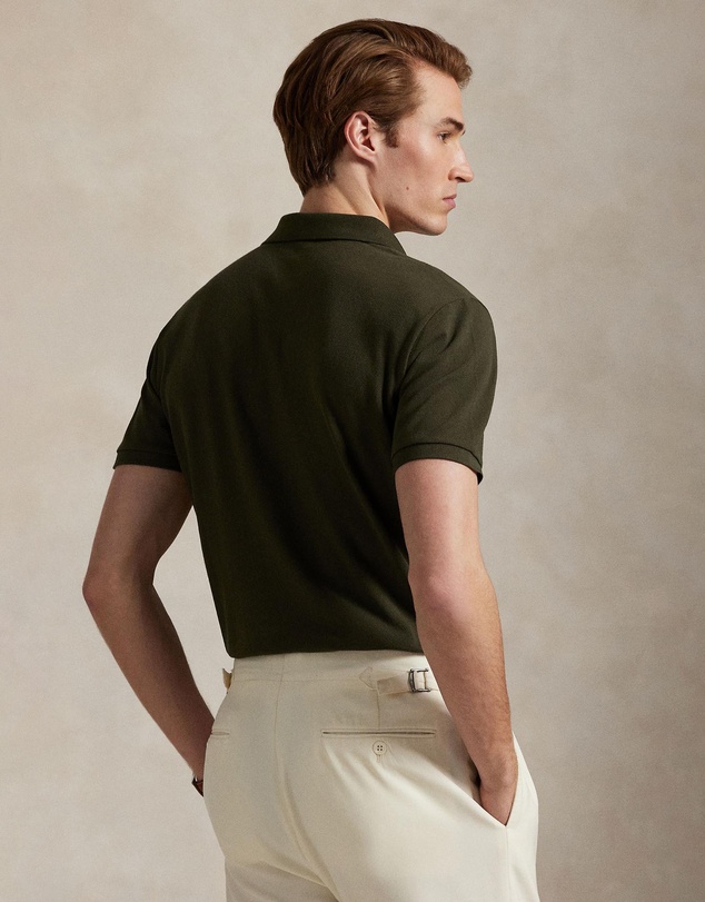 Polo Ralph Lauren - Custom Slim Fit Mesh Polo Shirt