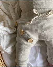 WITH LOVE FOR KIDS - Basics Thick Ribbed Pant - Babies - Kids