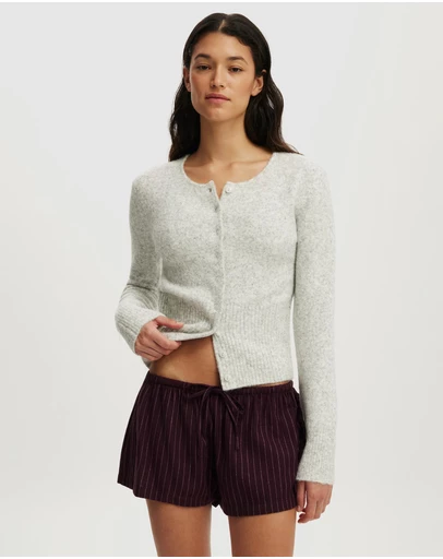 Cotton On Body - Fluffy Fitted Knit Cardigan