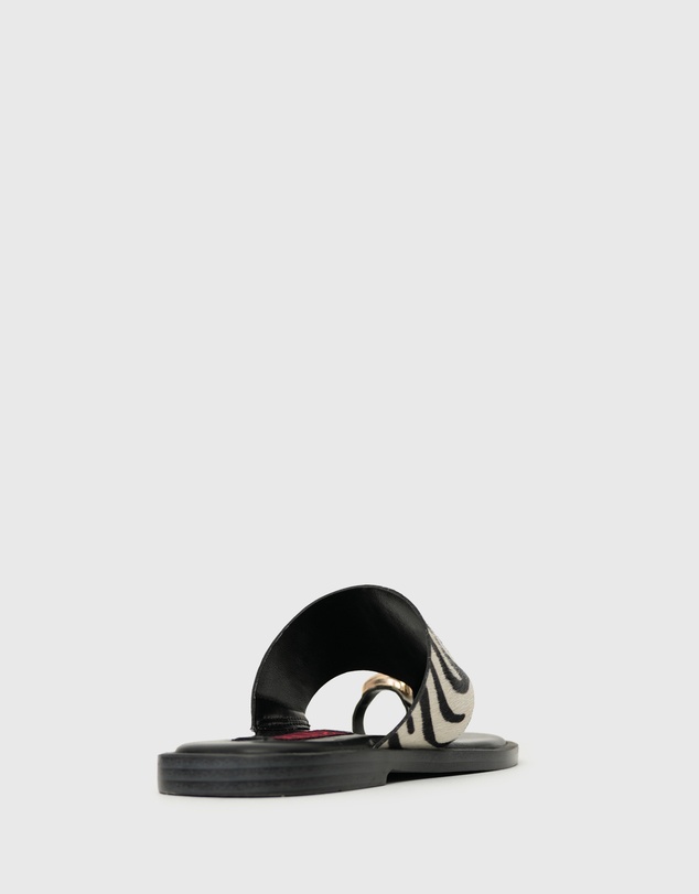 Betts - Dolphin Leather Thong Sandals