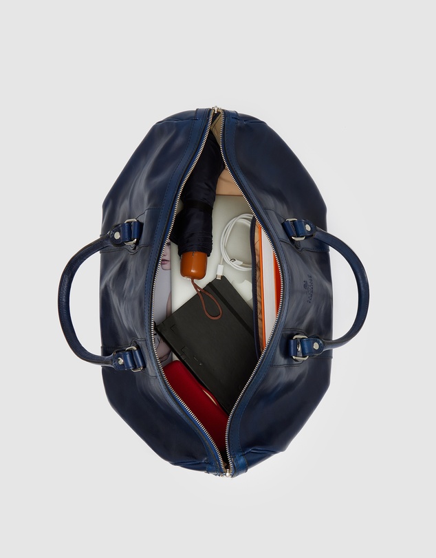 Republic of Florence - The Beltrami Blue Weekender Bag