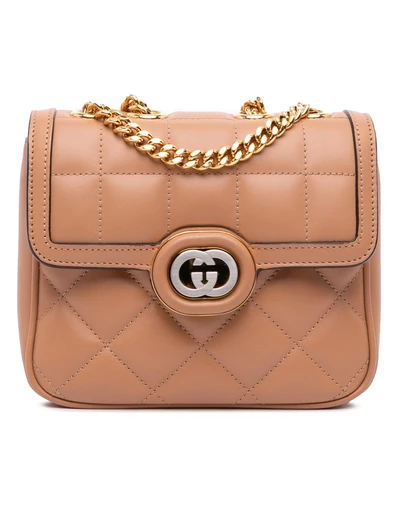 Pre-Loved by Azura Reborn - Pre-Loved Mini Leather Deco Chain Shoulder Bag