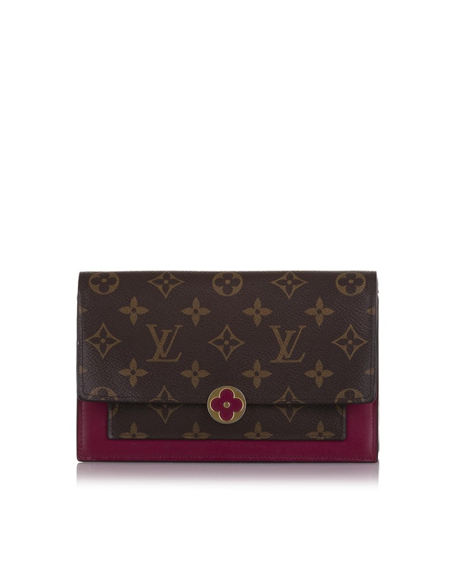 Pre-Loved by Azura Reborn - Pre-Loved Louis Vuitton Monogram Flore Wallet On Chain
