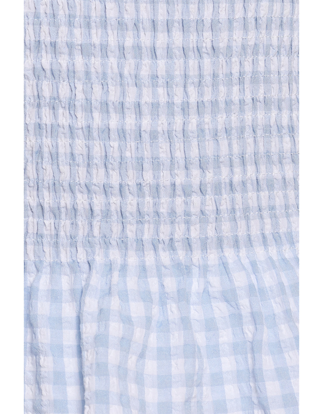 Petal & Pup - Callista Shirred Waist Top - Baby Blue