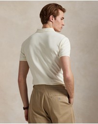 Polo Ralph Lauren - Custom Slim Fit Mesh Polo Shirt - ICONIC EXCLUSIVE