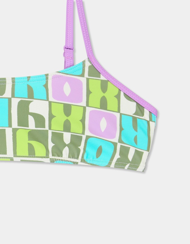 Roxy - Girls 4 to 16 Letter Up Bralette Set Two Piece