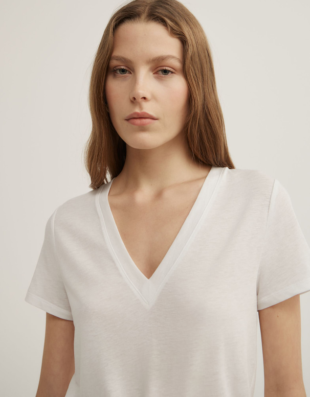 Witchery - Jersey V-neck T-shirt