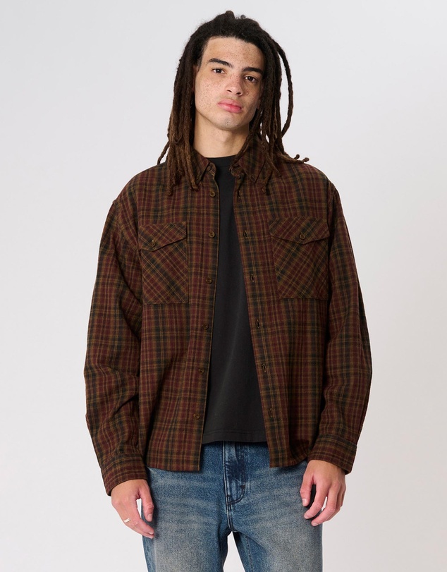 Abrand - Mickey Check LS Shirt