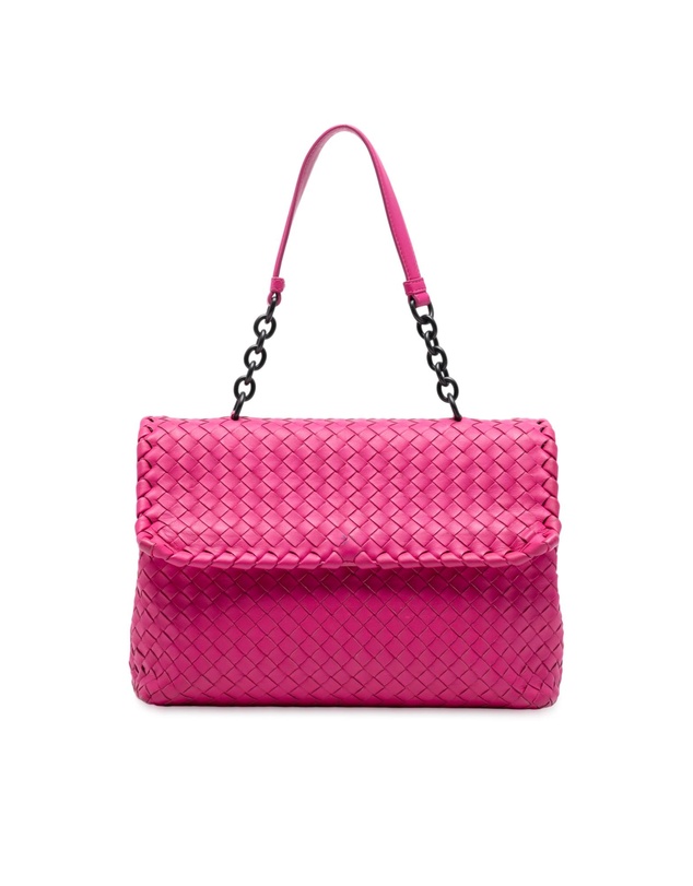 Pre-Loved by Azura Reborn - Pre-Loved Medium Nappa Intrecciato Olimpia Shoulder Bag
