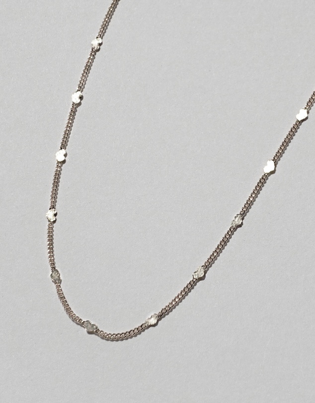 SAINT VALENTINE - Fine Heart Chain Necklace - Silver