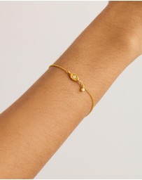 By Charlotte - Gold I Am Protected Bracelet