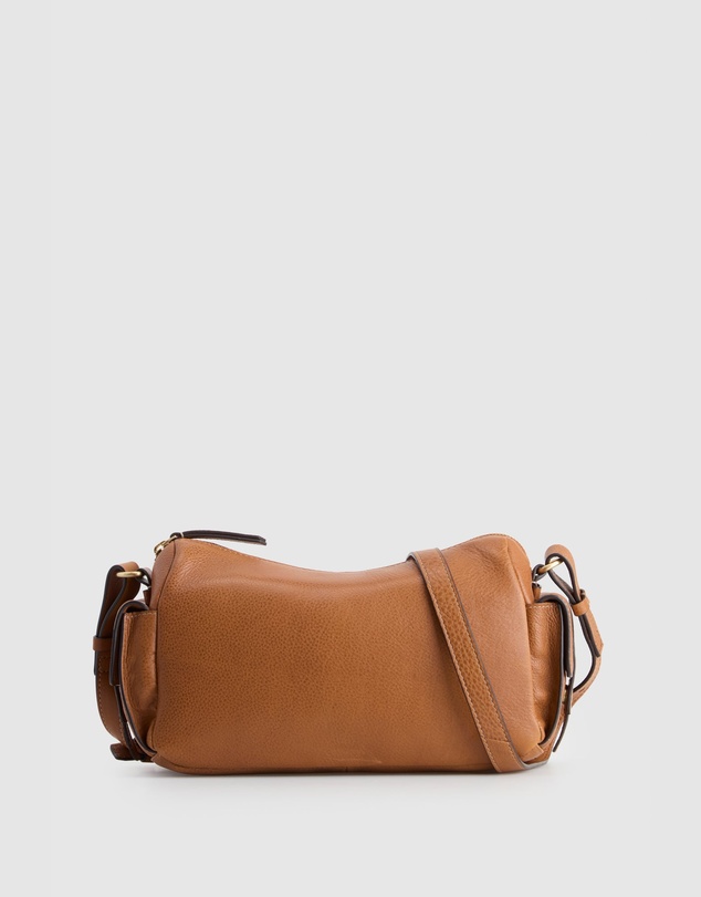 Evity - Narda Leather Pocket Crossbody Bag