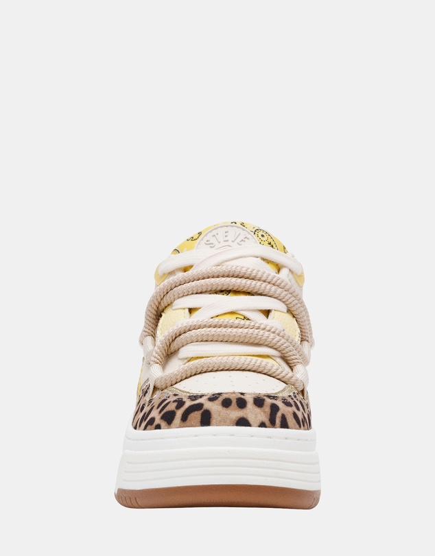 Steve Madden - Brouhaha Leopard Multi Sneakers